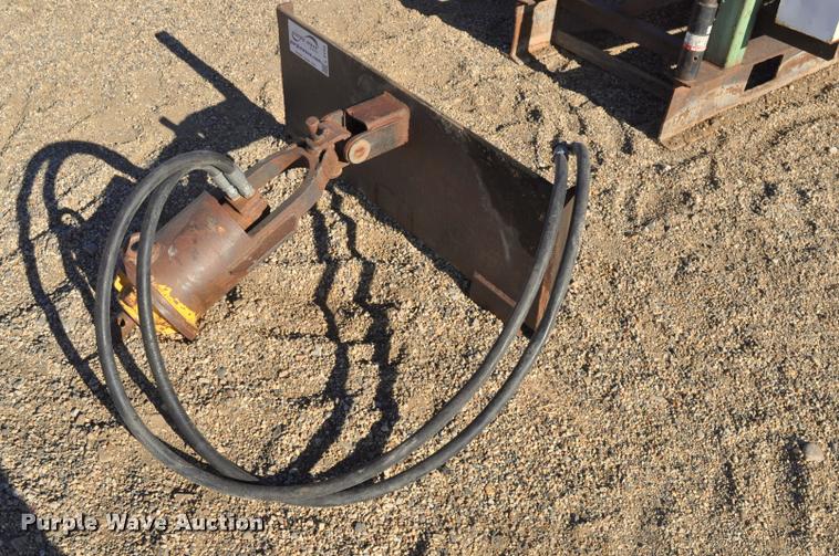 image for item L5134 Skid steer hydraulic boring motor and augers