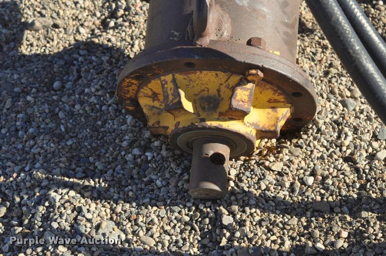 image for item L5134 Skid steer hydraulic boring motor and augers
