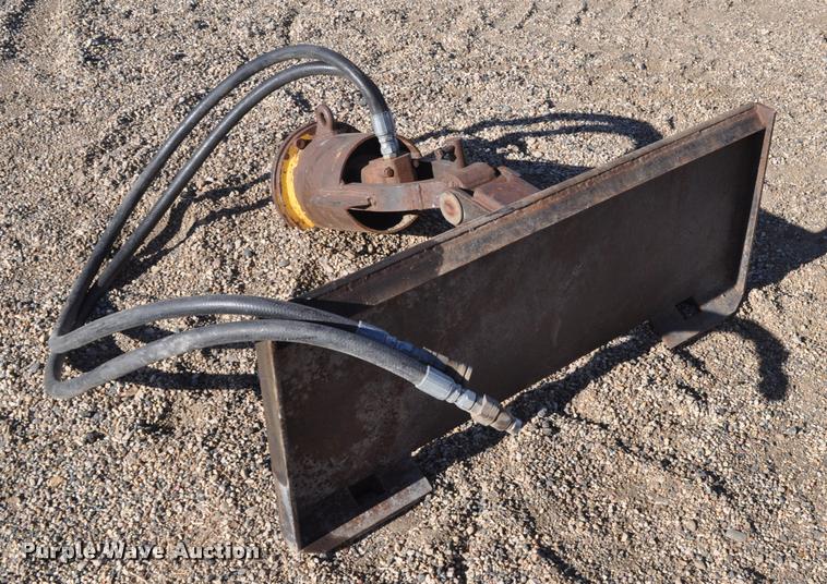 image for item L5134 Skid steer hydraulic boring motor and augers