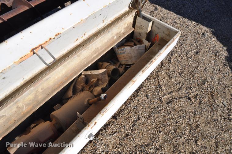 image for item L5134 Skid steer hydraulic boring motor and augers