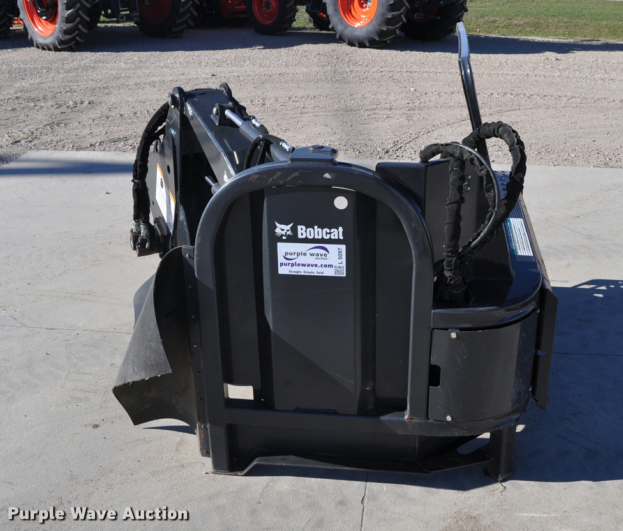 2013 Bobcat SG60 skid steer stump grinder in Mitchell, SD | Item L5097