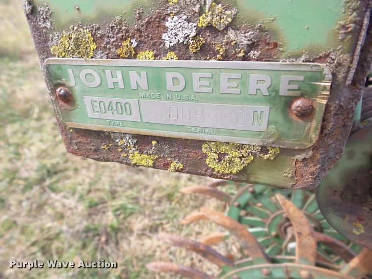 image for item AG9141 John Deere 400 rotary hoe