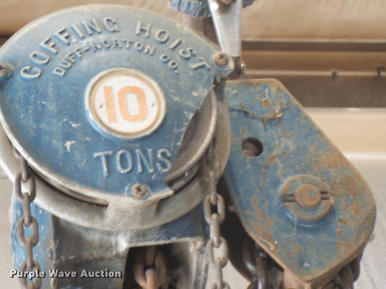 image for item AW9569 Coffing chain hoist