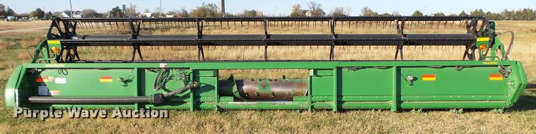 image for item DA2067 2011 John Deere 630F HydraFlex head