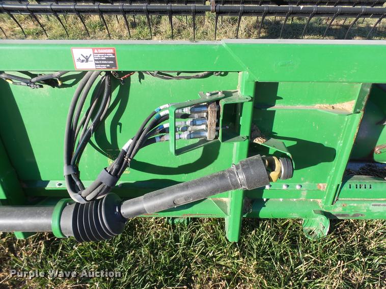 image for item DA2067 2011 John Deere 630F HydraFlex head