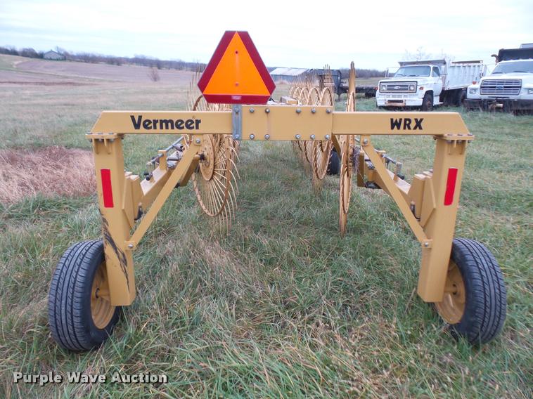 image for item DA3825 2006 Vermeer WRX12 wheel rake