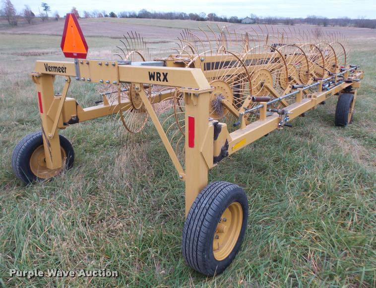 image for item DA3825 2006 Vermeer WRX12 wheel rake