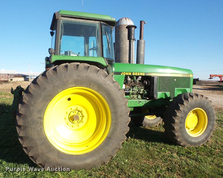 image for item DA3870 1989 John Deere 4955 MFWD tractor