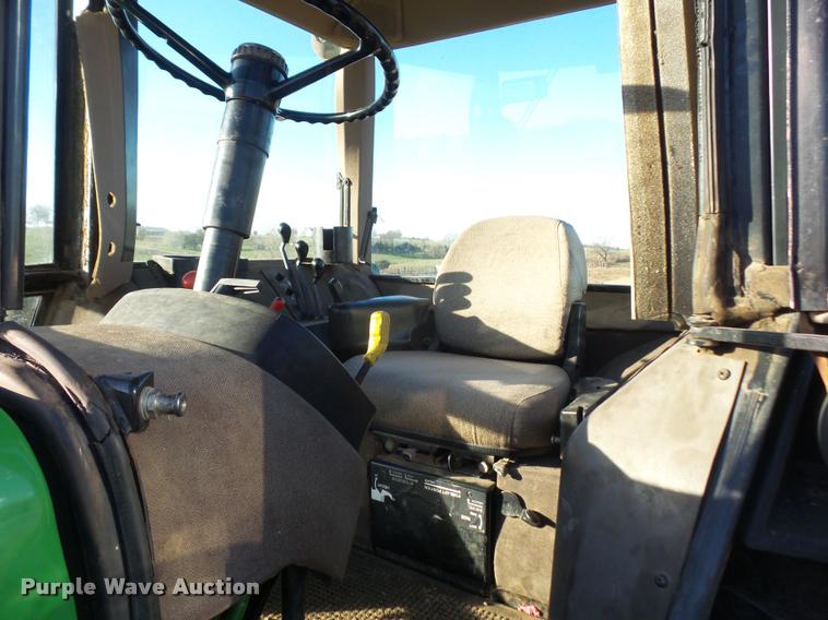 image for item DA3870 1989 John Deere 4955 MFWD tractor