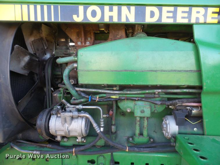 image for item DA3870 1989 John Deere 4955 MFWD tractor