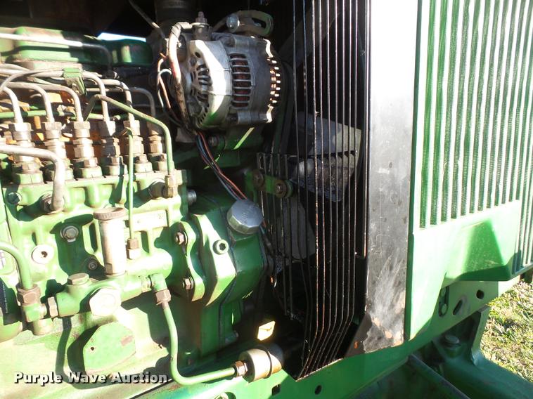 image for item DA3870 1989 John Deere 4955 MFWD tractor