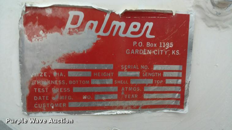 image for item DG9064 Palmer steel tank