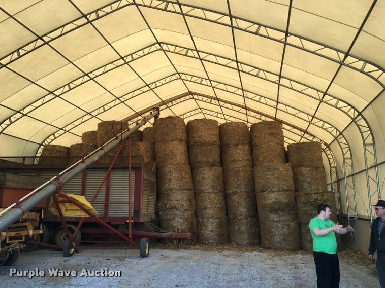 image for item F1609 40' x 60' x 23' double truss storage building