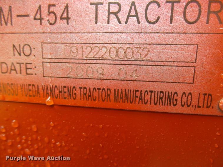 image for item K1084 2009 Jinma 454 MFWD tractor