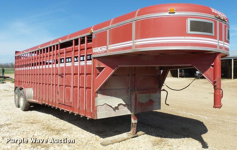 image for item K5164 1989 Travalong livestock trailer