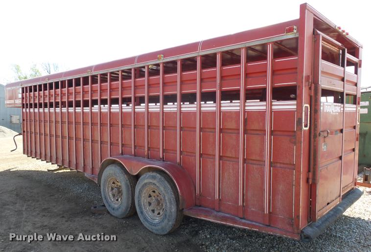 image for item K5164 1989 Travalong livestock trailer