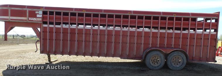 image for item K5164 1989 Travalong livestock trailer