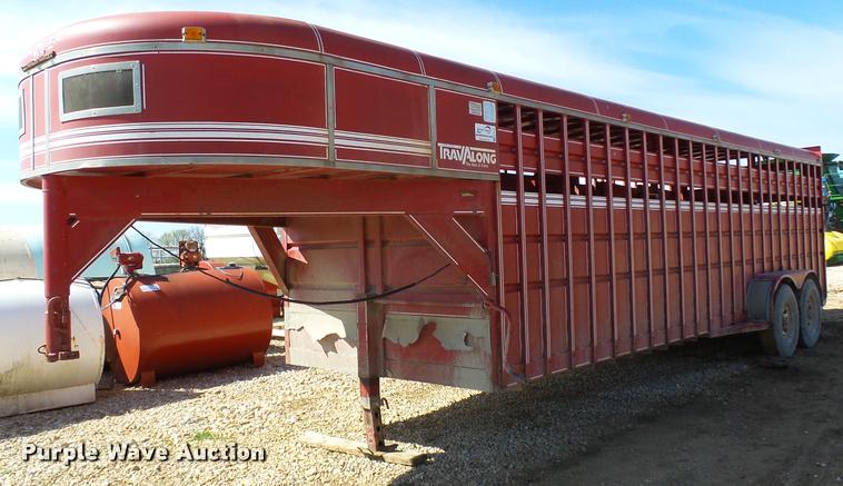 image for item K5164 1989 Travalong livestock trailer