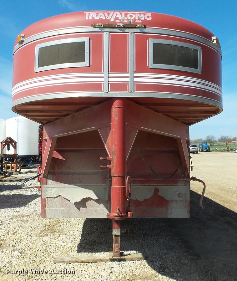 image for item K5164 1989 Travalong livestock trailer