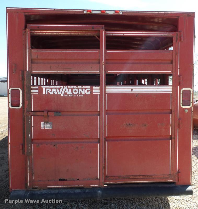 image for item K5164 1989 Travalong livestock trailer
