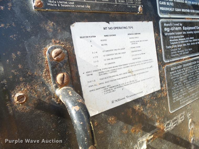 image for item K5568 Ag-Chem TerraGator 1664 self-propelled applicator