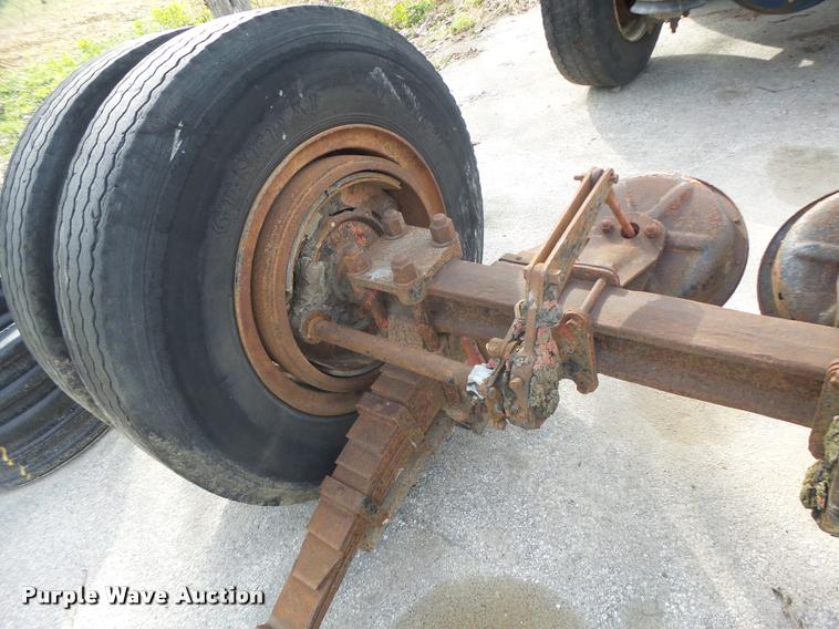 image for item K5572 Axles and tires