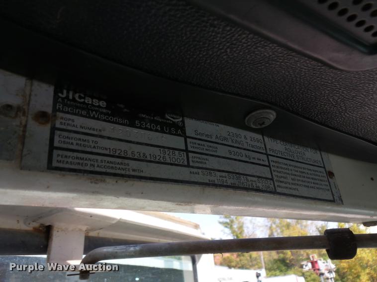 image for item L3575 1980 Case 2590 tractor