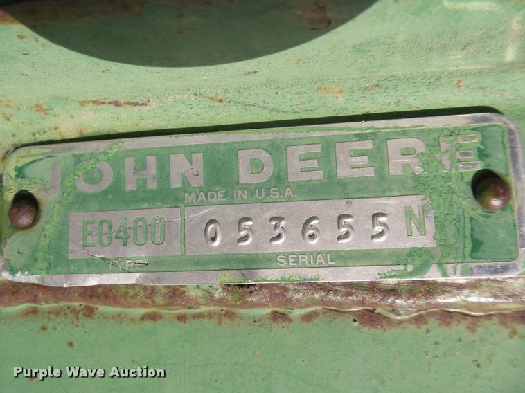 image for item L4134 John Deere 400 rotary hoe