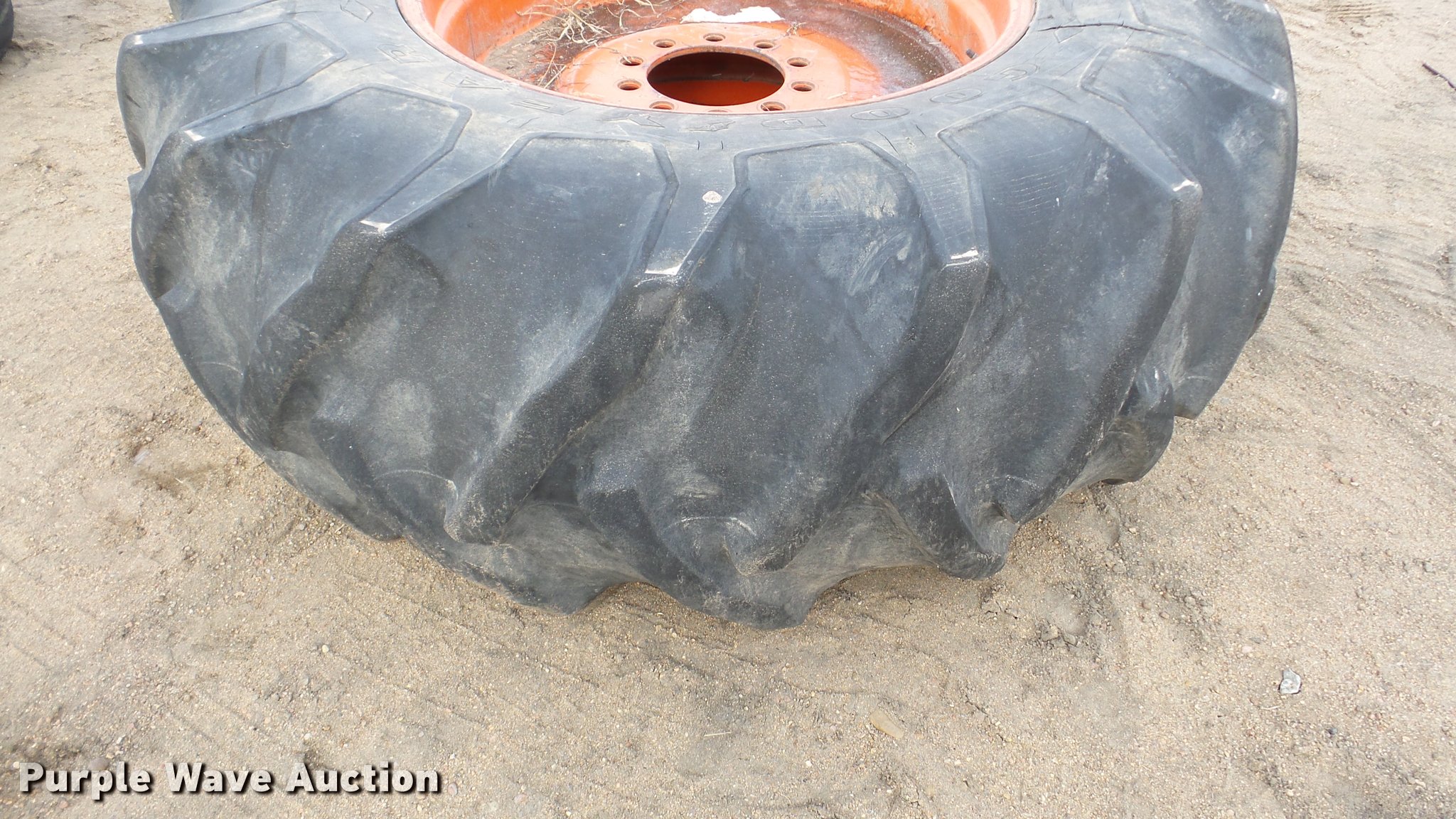 Goodyear 23.134 tire and wheel in Kinsley, KS Item DG9053 sold