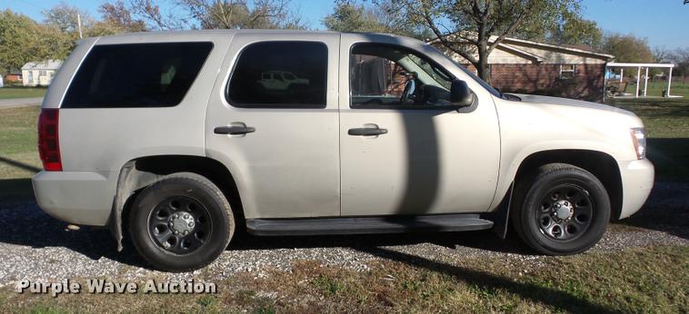 image for item AG9158 2008 Chevrolet Tahoe Police SUV