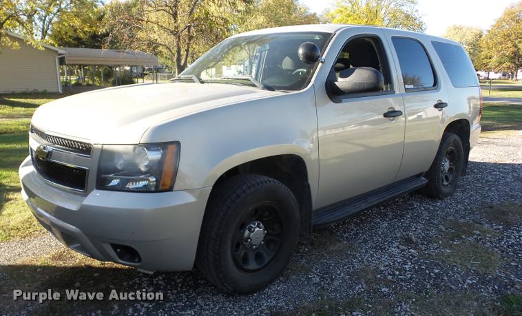 image for item AG9158 2008 Chevrolet Tahoe Police SUV