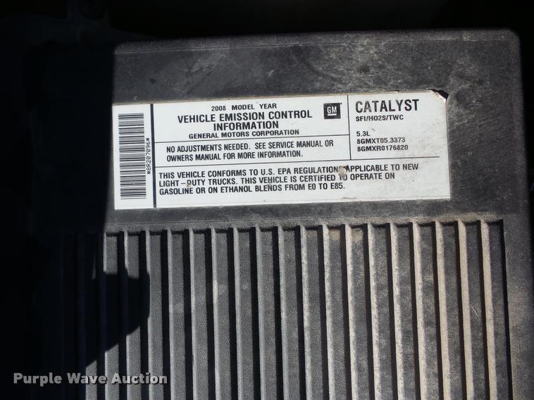 image for item AG9158 2008 Chevrolet Tahoe Police SUV