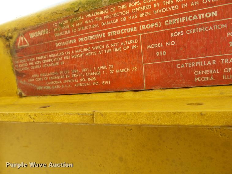 image for item BM9589 Caterpillar 910 wheel loader