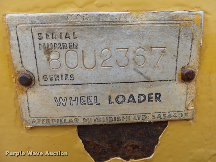 image for item BM9589 Caterpillar 910 wheel loader