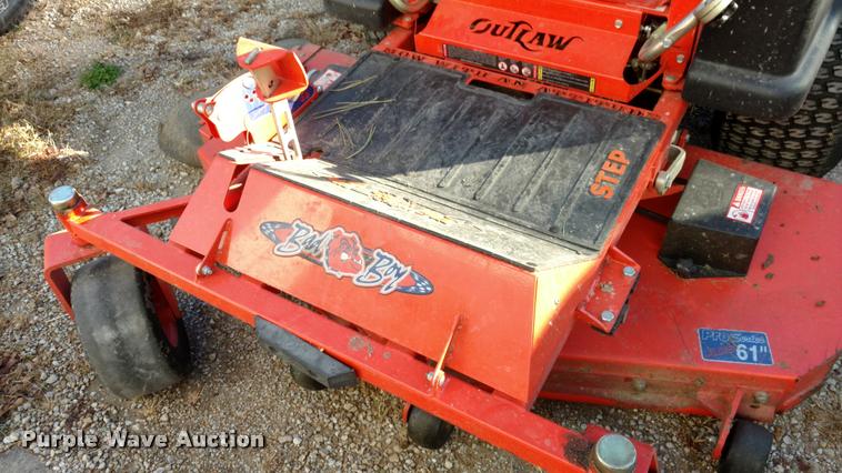 image for item BU9847 Bad Boy Outlaw Pro Series XDS ZTR lawn mower