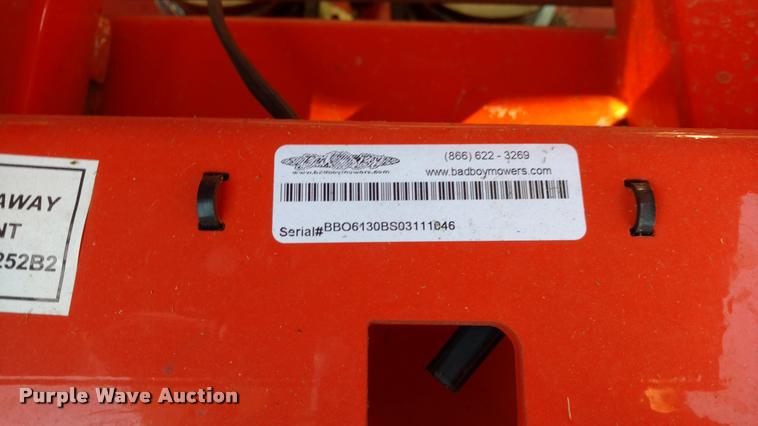 image for item BU9847 Bad Boy Outlaw Pro Series XDS ZTR lawn mower