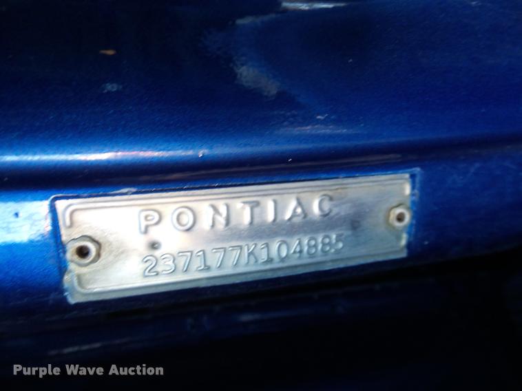 image for item BW9513 1967 Pontiac LeMans