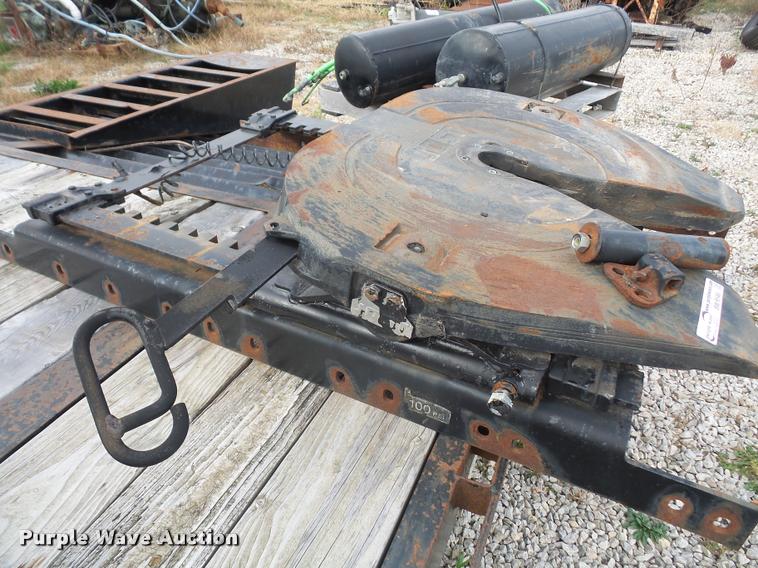 image for item BW9546 Jost fifth wheel plate with sliding mounting bracket