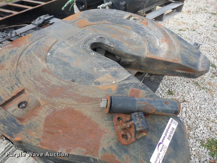 image for item BW9546 Jost fifth wheel plate with sliding mounting bracket