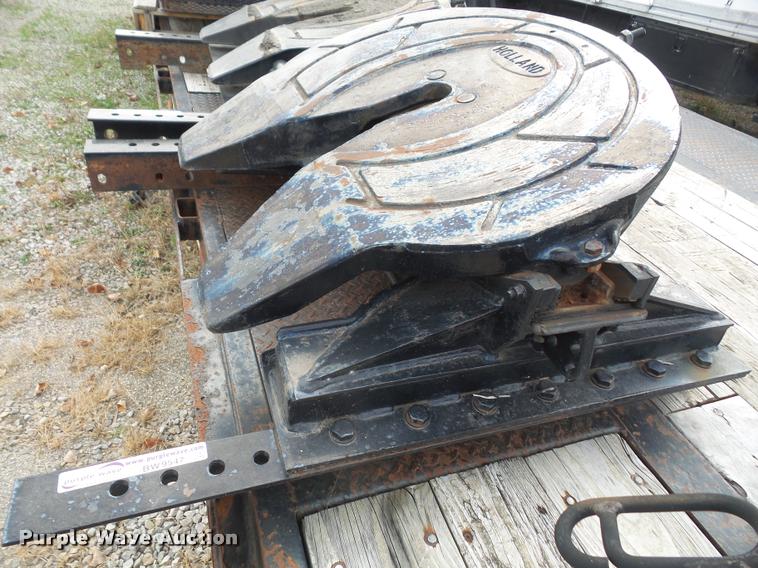 image for item BW9547 Holland fifth wheel plate with fixed mounting bracket