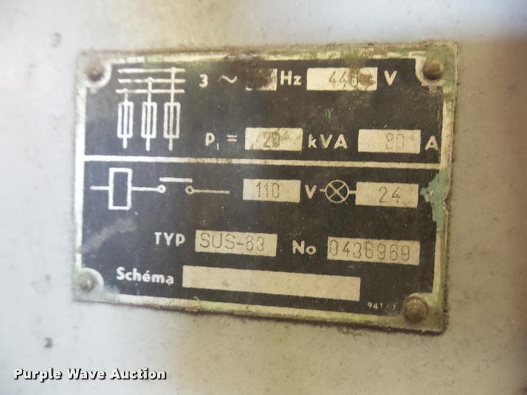 image for item BW9593 Celakovice TOS metal lathe