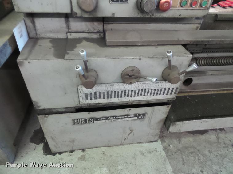 image for item BW9593 Celakovice TOS metal lathe