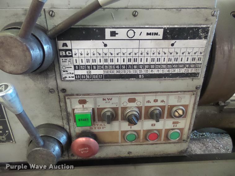 image for item BW9593 Celakovice TOS metal lathe