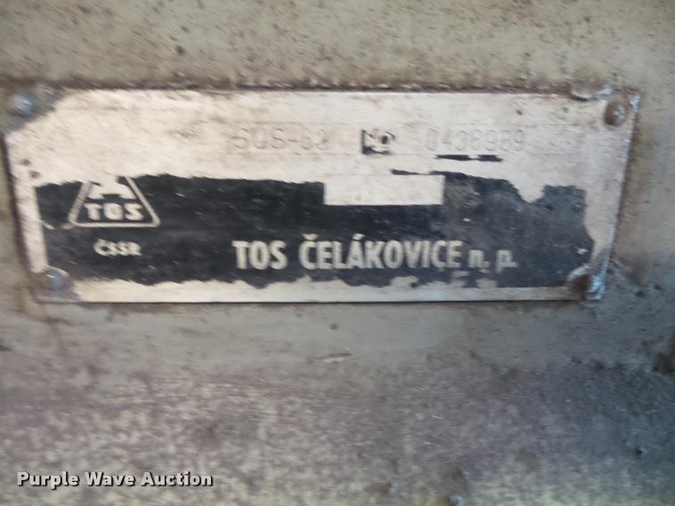 image for item BW9593 Celakovice TOS metal lathe