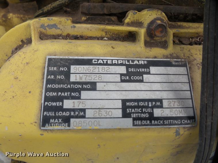 image for item BW9612 Caterpillar 3208 diesel engine