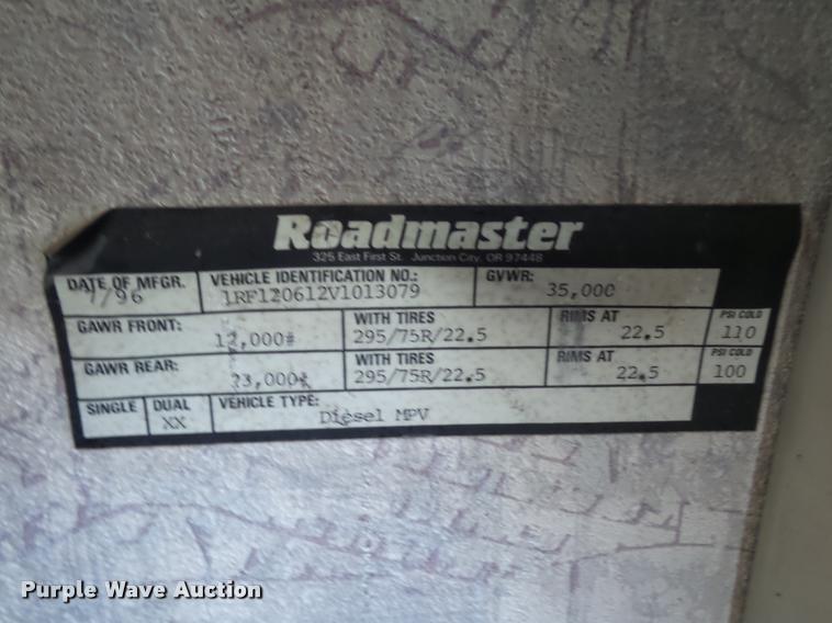 image for item BZ9242 1997 Monaco Executive RV