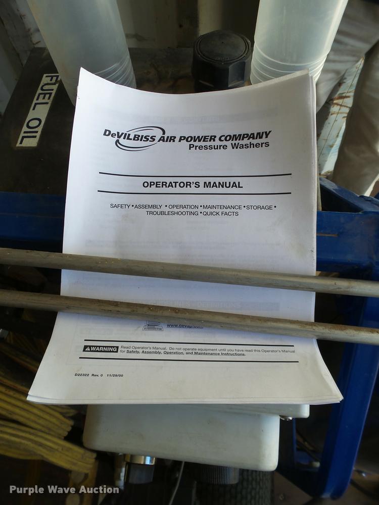 image for item BZ9244 Aqua Blast Diesel Heat pressure washer