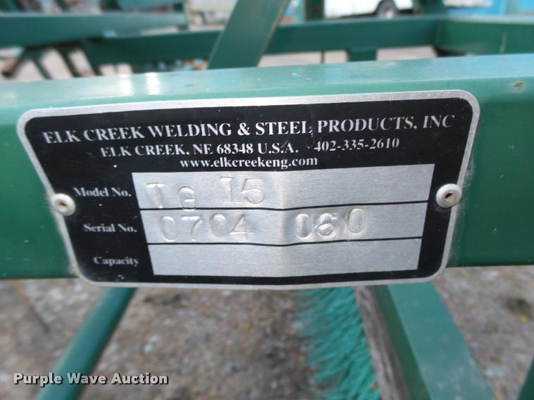 image for item CA9290 Elk Creek Welding and steel rake/broom