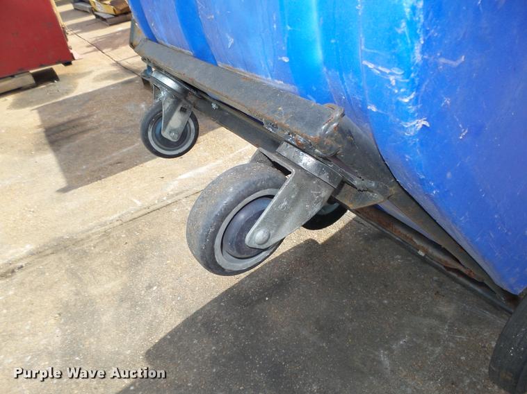 image for item CA9300 (2) Bayhead poly trash carts