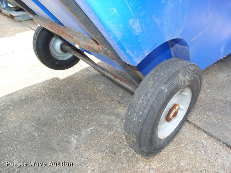 image for item CA9300 (2) Bayhead poly trash carts